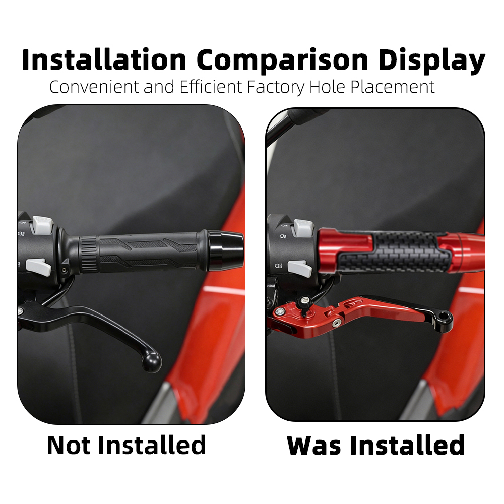 Acessórios CNC para Motociclet - Cnc Aluminum Adjustable Brake Clutch Levers avaliação e preço