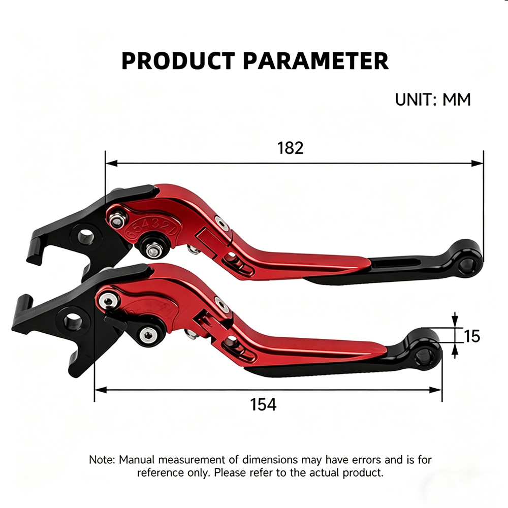 Acessórios CNC para Motociclet - Cnc Aluminum Adjustable Brake Clutch Levers avaliação e preço