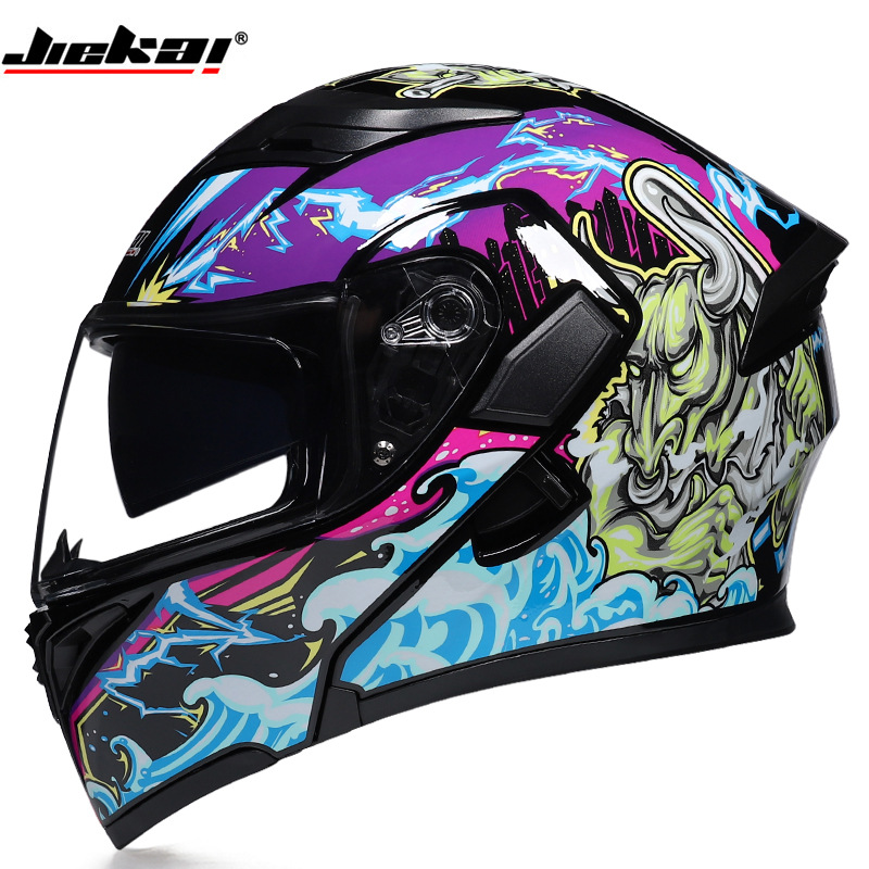 W bluetooth anti-nevoeiro lent - Full Face Motorcycle Helmet With Bluetooth avaliação e preço