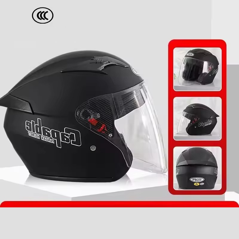 Capacete de Motocicleta Grande - Dual Visor Motorcycle Racing Helmet avaliação e preço