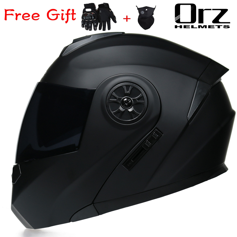 Capacete Modular Articulado OR - Dual Visor Motorcycle Racing Helmet avaliação e preço