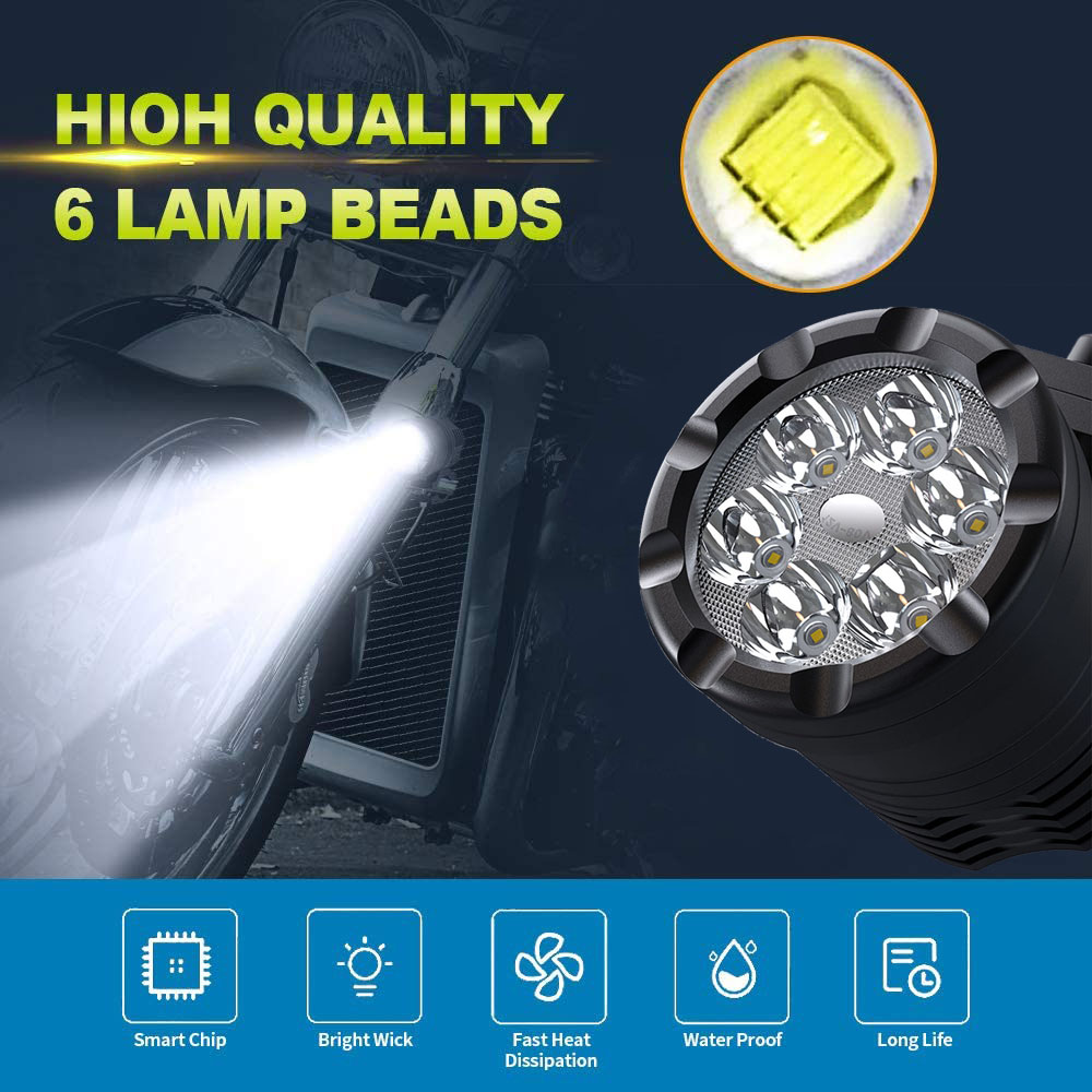 Nlpearl 60w motocicleta led fa - Universal Motorcycle Led Headlight Projector avaliação e preço