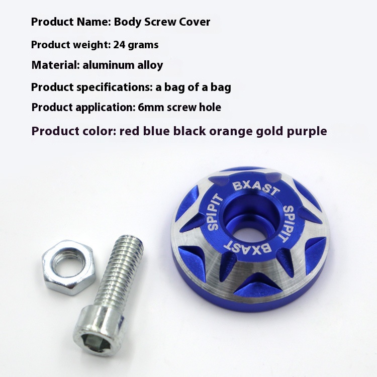 Parafusos decorativos universa - Scooter Parts avaliação e preço